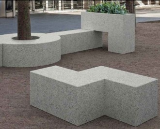 banc béton